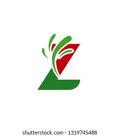 Vector illustration of abstract icons based on the letter z
