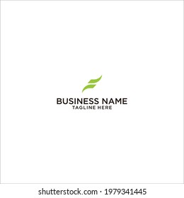 Vector illustration of abstract icons based on the letter F