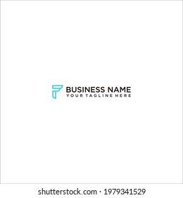 Vector illustration of abstract icons based on the letter F