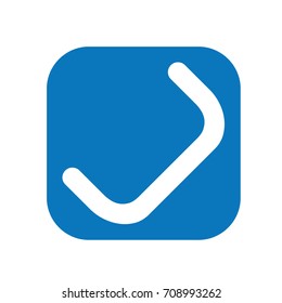 Vector illustration of abstract icons based on the letter u