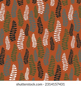 Vector illustration of abstract leaves