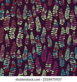 Vector illustration of abstract leaves