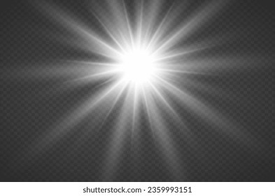 Vector illustration of abstract light rays