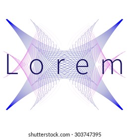 vector illustration of abstract logo for your design