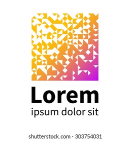 vector illustration of Abstract  logo for your design