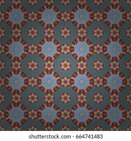 Vector illustration. Abstract Mandala on a background.