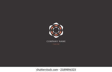 Ilustración vectorial del logotipo de marketing abstracto