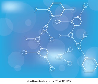 Vector illustration of abstract medical background .eps10