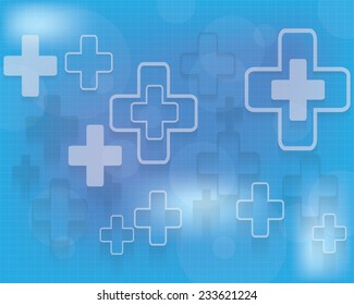 Vector illustration of abstract medical background .eps10