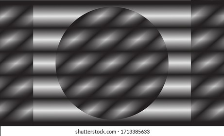 Vektorillustration-Illustration abstrakter, nahtloser Muster-Hintergrund 
glänzendes, lichtdurchlässiges Metall