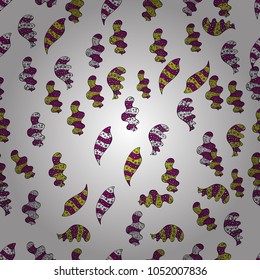 Vector illustration. Abstract motif background. Ultrafashionable fabric pattern.