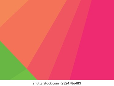Ilustración vectorial fondo multicolor abstracto. Rojo, verde, amarillo, violeta, las capas dan forma a un fondo de pantalla combinado para presentación de negocios, banner, volante de cubierta, folleto y afiche.