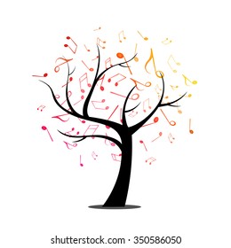 Vector Illustration of an Abstract Music Design