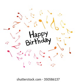 Vector Illustration of an Abstract Music Design