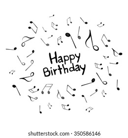 Vector Illustration of an Abstract Music Design