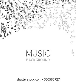 Vector Illustration of an Abstract Music Design