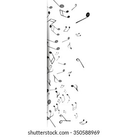Vector Illustration of an Abstract Music Design
