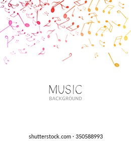 Vector Illustration of an Abstract Music Design