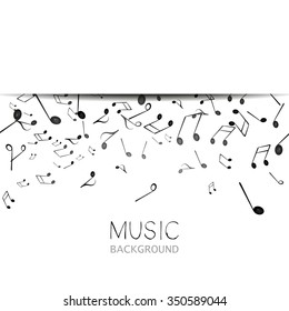 Vector Illustration of an Abstract Music Design