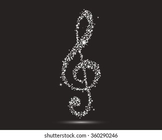 Vector Illustration of an Abstract Music Design