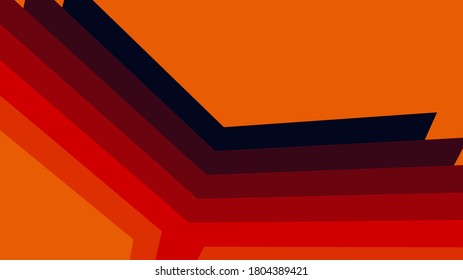 ilustración vectorial de un fondo naranja abstracto