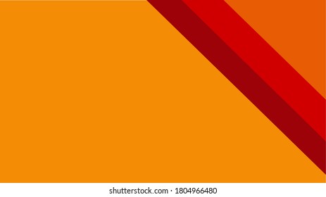 vector illustration of an abstract orange background with red stripes
