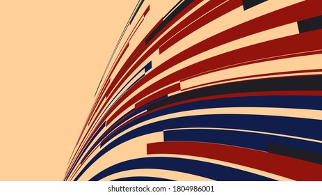 vector illustration of an abstract orange background