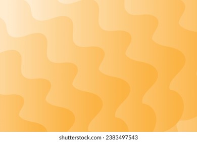Vector illustration abstract orange  pattern seamless isometric 3d shape,Rectangular modern wallpaper wave