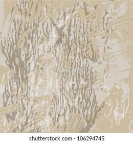 A vector illustration of an abstract ornamental drawing.