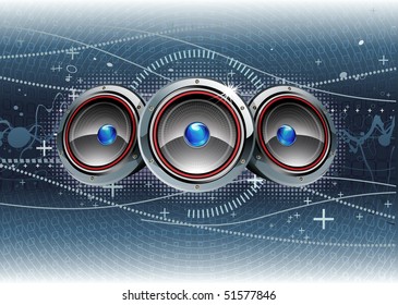 Vector illustration of abstract party Background
