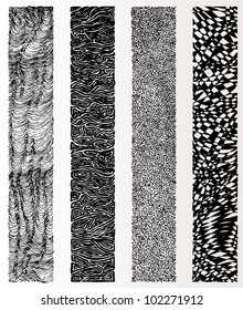 A vector illustration of an abstract pattern drawing.