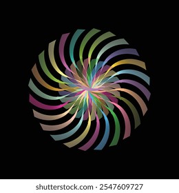 vector illustration abstract pattern object