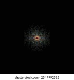vector illustration abstract pattern object