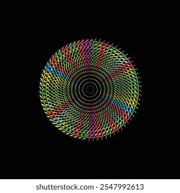 vector illustration abstract pattern object