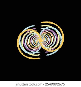 vector illustration abstract pattern object