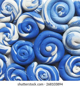 Vector illustration. Abstract plasticine background. Design for your website.