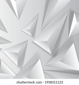 Vector illustration of Abstract Polygon Vector Background. Polygonal Geometric Triangles with Blue colors. Perfect for backgrounds for the cover of magazines, Banner, Poster.