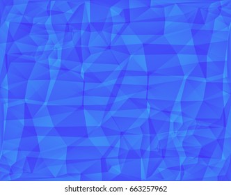 Vector illustration. Abstract polygonal background. A geometric chaotic drawing. For use in graphic design, for brochures, wallpapers for a phone, website.
