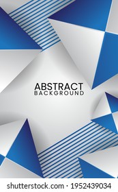 Vector illustration of Abstract Polygons and Lines on Vector Background. vector abstract gradient illustration. Perfect for backgrounds for magazine cover, Banner, Poster, Wallpaper.