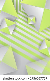 Vector illustration of Abstract Polygons and Lines on Vector Background. vector abstract gradient illustration. Perfect for backgrounds for magazine cover, Banner, Poster, Wallpaper.