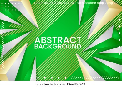 Vector illustration of Abstract Polygons and Lines on Vector Background. vector abstract gradient illustration. Perfect for backgrounds for magazine cover, Banner, Poster, Wallpaper.