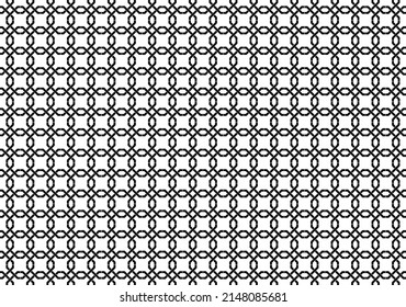 vector illustration abstract rail weave pattern polished seamless for background