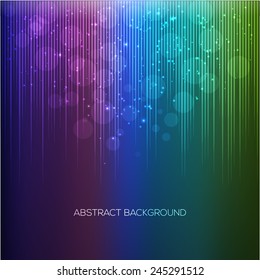 Vector illustration of abstract rainbow background eps 10