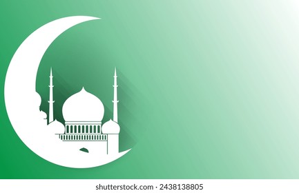 vector illustration of abstract ramadan background