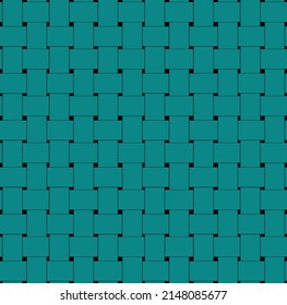 vector illustration abstract rattan weave pattern polished pattern seamless for background