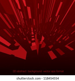 Vector illustration of an abstract red background.