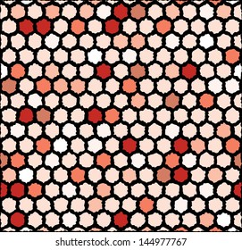 Vector illustration of an abstract red background.