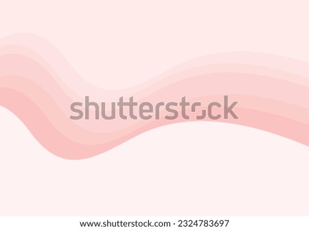 Vector illustration abstract red and pink wave background. Dynamic shape combination patterns wallpaper for business presentation, banner, cover flyer, brochure, and poster. Elegant, cheerfull, brave