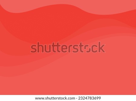 Vector illustration abstract red and pink wave background. Dynamic shape combination patterns wallpaper for business presentation, banner, cover flyer, brochure, and poster. Elegant, cheerfull, brave