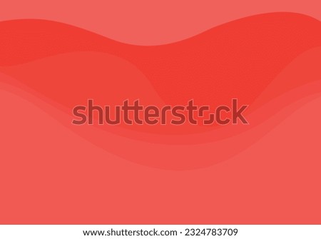 Vector illustration abstract red and pink wave background. Dynamic shape combination patterns wallpaper for business presentation, banner, cover flyer, brochure, and poster. Elegant, cheerfull, brave